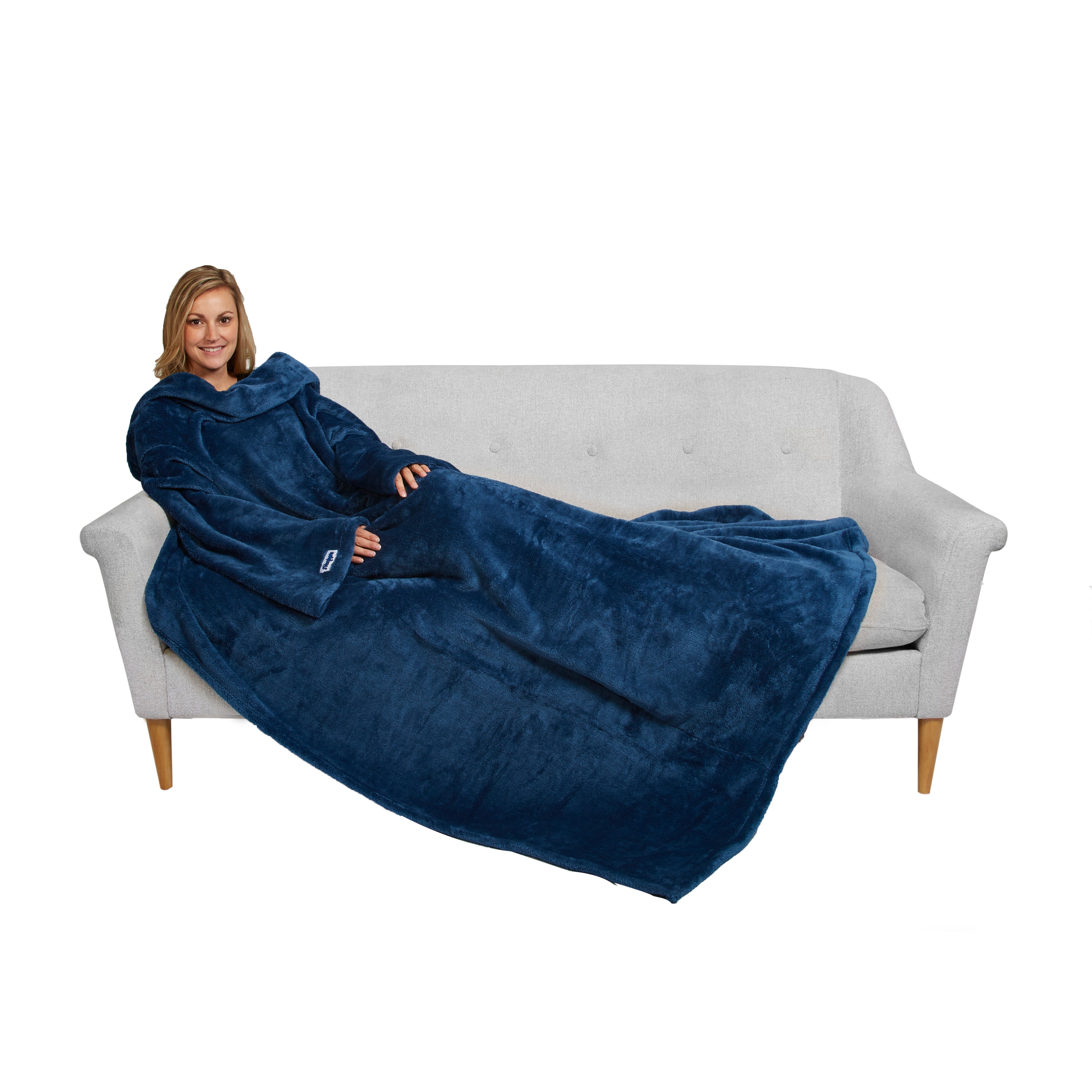 As Seen On TV The Comfy Kids Original Blanket Sweatshirt - Blue