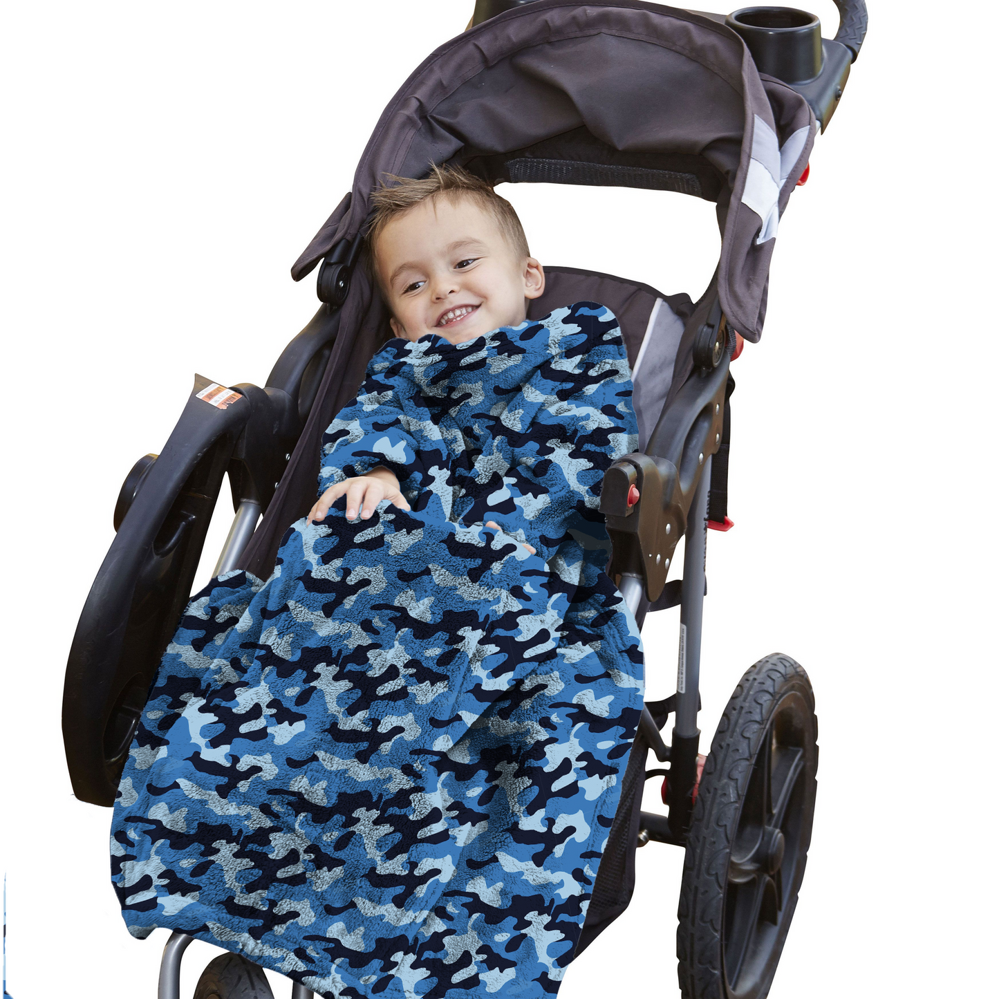 The Stroller Slanket - Blue Camo