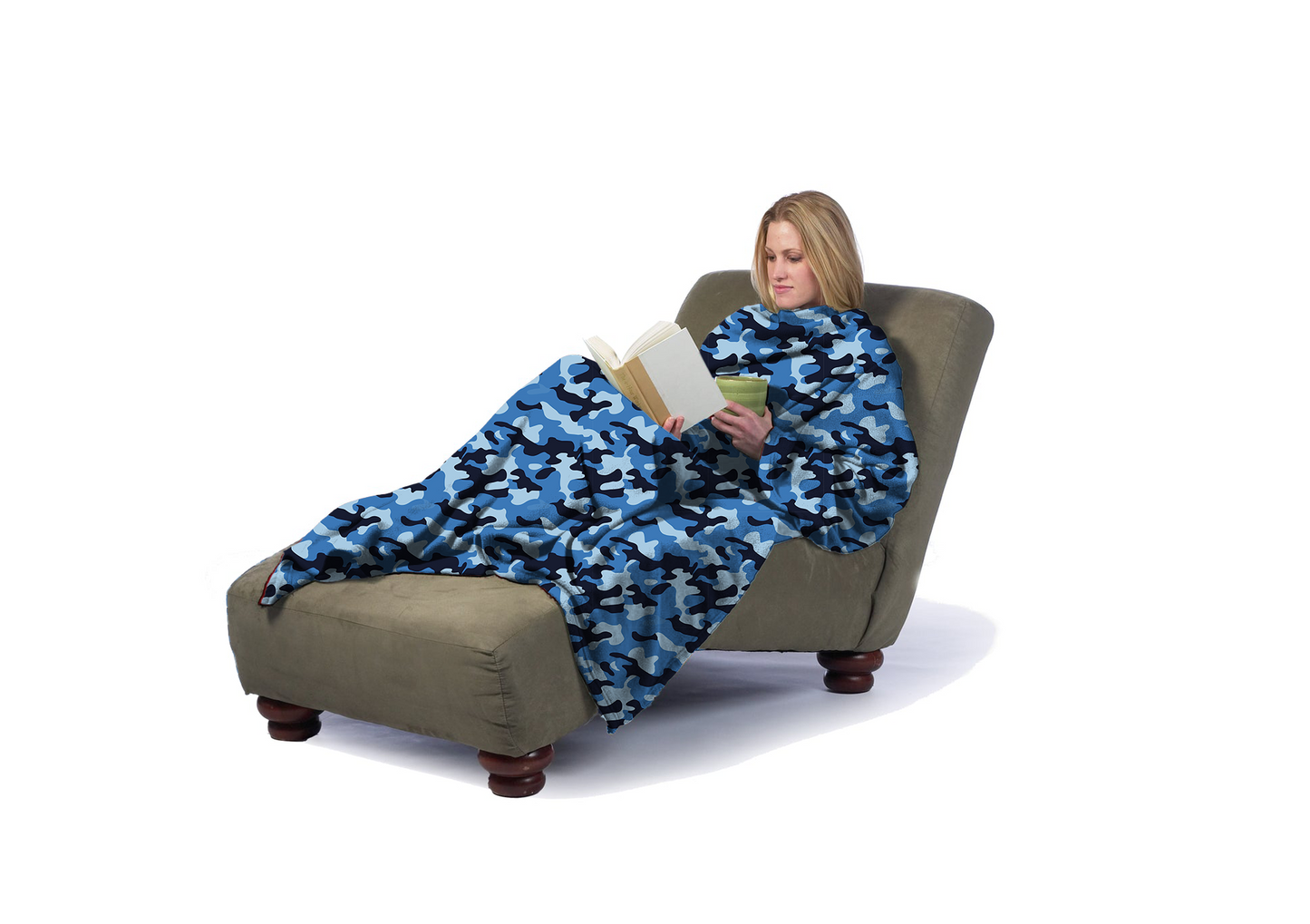 The Ultimate Slanket - Blue Camo