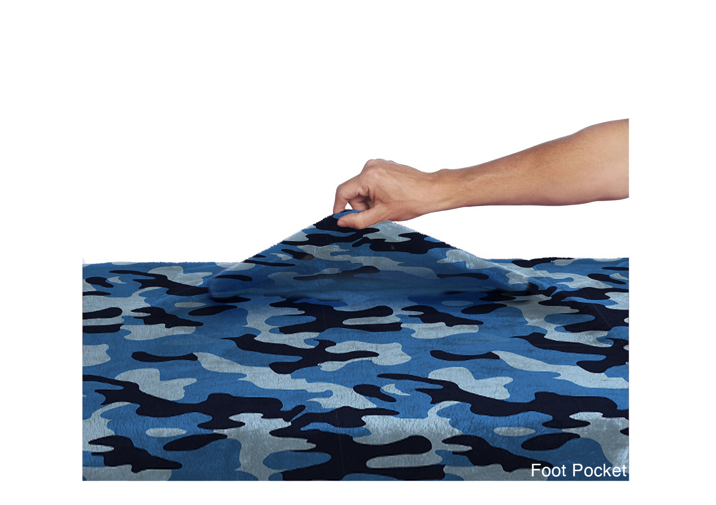 The Ultimate Slanket - Blue Camo